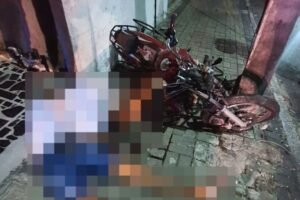 dois-homens-em-moto-batem-em-poste-ao-fugir-da-policia;-um-deles-morreu-no-local