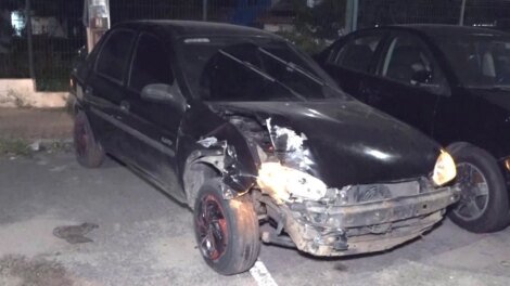 criminosos-batem-veiculo,-desembarcam-e-roubam-carro-de-mulher-que-trafegava-com-bebe