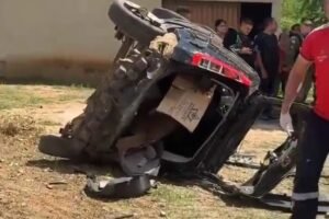 acidente-com-capotamento-e-registrado-na-br-020,-em-boa-viagem,-no-interior-do-ceara