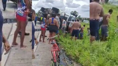 caminhao-carregado-com-frangos-tomba-em-alca-de-viaduto-em-maracanau