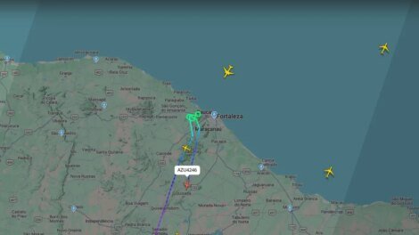 fortes-chuvas-em-fortaleza-afetam-pouso-de-pelo-menos-dois-voos-no-aeroporto