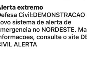 defesa-civil:-governo-testa-sistema-de-alerta-no-ceara-e-em-outros-estados-do-nordeste