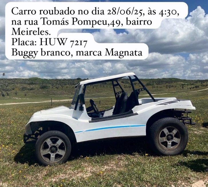 buggy-e-recuperado-apos-ser-furtado-na-area-nobre-de-fortaleza,-durante-a-madrugada