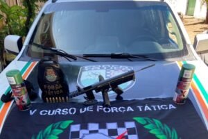 pm-apreende-submetralhadora-artesanal-e-municoes-em-caucaia