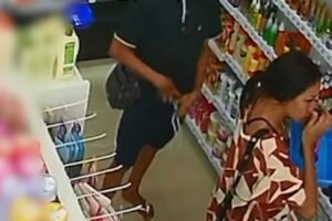 casal-e-flagrado-por-camera-furtando-produtos-de-farmacia-na-maraponga,-em-fortaleza