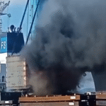incendio-atinge-guindaste-no-porto-do-pecem-e-mobiliza-corpo-de-bombeiros