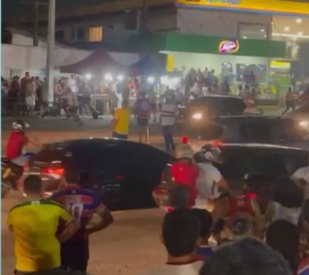 tumulto-e-brigas-sao-flagradas-apos-jogo-entre-fortaleza-e-velez,-na-saida-do-castelao