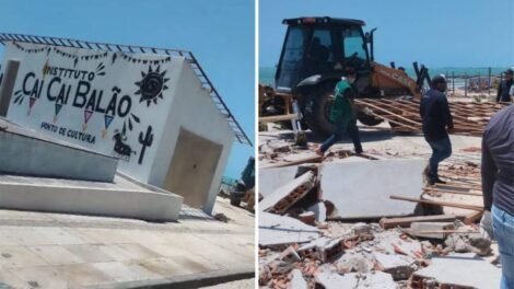 prefeitura-de-fortaleza-realiza-demolicao-da-sede-do-instituto-cai-cai-balao-na-orla-do-pirambu