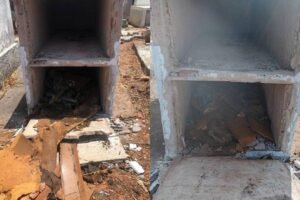 tumulos-sao-destruidos-e-restos-humanos-ficam-expostos-em-cemiterio-no-interior-do-ceara
