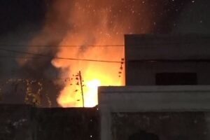 incendio-e-registrado-em-galpao-de-padaria-industrial-em-maracanau,-no-ceara
