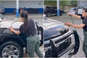 policial-que-publicou-video-lavando-viatura-e-punida-com-dois-dias-de-prisao-no-ceara