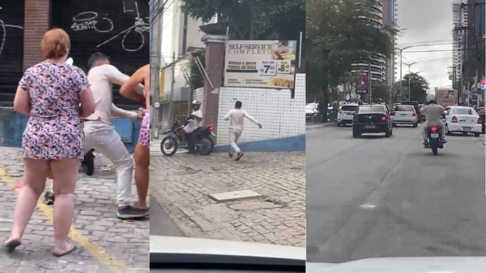 motorista-registra-momento-em-que-mulheres-sao-vitimas-de-assalto-na-avenida-abolicao,-em-fortaleza