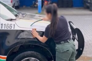 justica-suspende-prisao-de-policial-do-ceara-punida-por-publicar-video-lavando-viatura