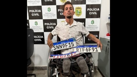 cadeirante-e-preso-em-fortaleza-apos-ser-flagrado-furtando-placas-de-carro