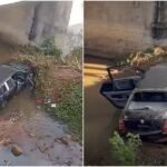 acidente:-carro-despenca-de-ponte-e-deixa-quatro-pessoas-feridas-em-tiangua