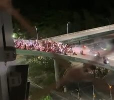 motociclistas-fazem-“rolezinho”-e-realizam-manobras-perigosas-em-viaduto-de-fortaleza-durante-a-madrugada