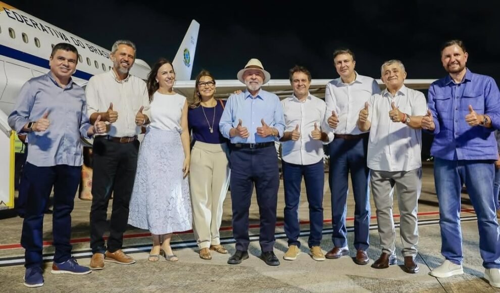 lula-desembarca-no-ceara-ao-lado-de-janja-e-e-recebido-por-autoridades,-na-noite-desta-terca-feira-(2)