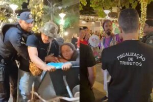 vendedores-ambulantes-sao-retirados-a-forca-por-guardas-municipais-em-praca-de-guaramiranga-(ce)