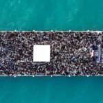 praia-de-iracema:-festa-de-musica-eletronica-lota-ponte-dos-ingleses,-em-fortaleza