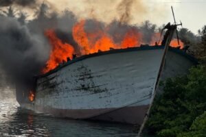 barco-de-r$-1,8-milhao-incendiado-no-ceara:-presos-por-envolvimento-no-crime-chegam-a-cinco