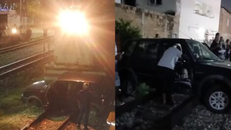 carro-colide-em-trem-de-carga-em-bairro-de-fortaleza;-nao-houve-feridos