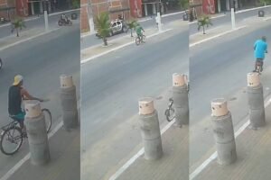 furto-de-bicicleta-acontece-segundos-apos-viatura-da-pm-passar-pelo-local,-em-caucaia