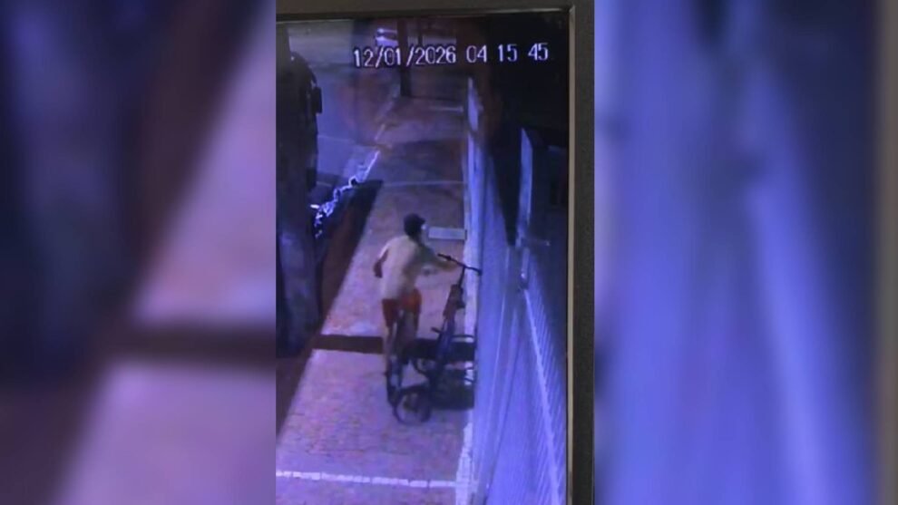 homem-invade-predio-e-furta-bicicleta-no-bairro-meireles,-em-fortaleza