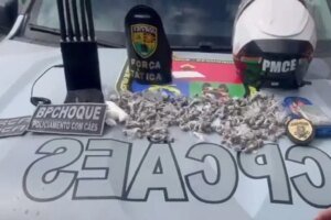 homem-e-preso-com-550-trouxinhas-de-drogas-apos-caes-farejadores-encontrem-esconderijo,-no-ceara