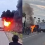 motociclista-morre-carbonizado-apos-acidente-envolvendo-caminhao-em-caucaia,-no-ceara