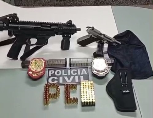 chefe-de-faccao-e-preso-em-crato,-no-ceara,-com-submetralhadora,-pistola-e-municoes
