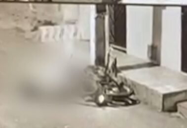 motociclista-fica-gravemente-ferido-apos-bater-em-poste-em-novo-oriente,-no-ceara;-veja-o-video