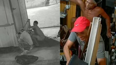 tres-homens-sao-presos-por-furto-a-comercio-em-fortaleza;-cameras-de-seguranca-registraram-crime