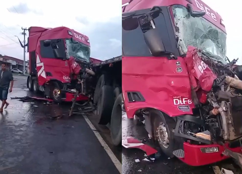 acidente-envolvendo-dois-caminhoes-e-registrado-em-sao-goncalo-do-amarante,-no-ceara