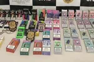 cigarros-eletronicos:-homem-e-preso-por-venda-ilegal-de-vapes-no-ceara,-inclusive-para-adolescentes