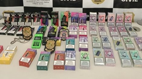 cigarros-eletronicos:-homem-e-preso-por-venda-ilegal-de-vapes-no-ceara,-inclusive-para-adolescentes