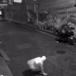 camera-flagra-ladroes-fugindo-pelo-telhado-de-casa-apos-invasao-no-bairro-parangaba,-em-fortaleza