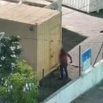 homem-e-preso-apos-ser-flagrado-tentando-violar-conteiner-da-prefeitura-de-fortaleza