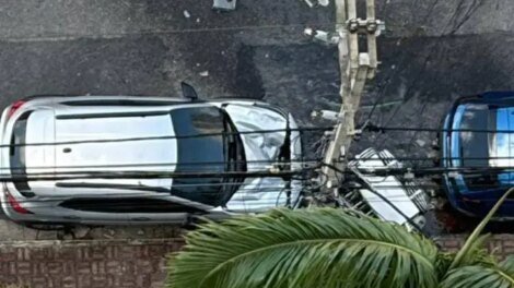 transformador-explode-e-cai-sobre-carro-estacionado-em-rua-de-fortaleza